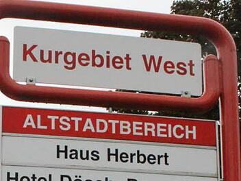 Das Kurgebiet wird auch Wunsch des Stadtrates modifiziert. Foto: Mäuser