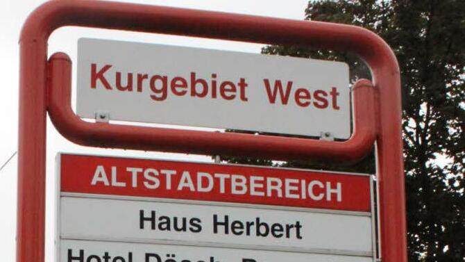 Das Kurgebiet wird auch Wunsch des Stadtrates modifiziert. Foto: Mäuser