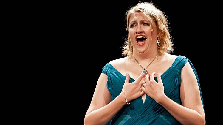 Kristin Ebner beim Gastspiel im Landestheater Coburg.Foto: Jochen Berger