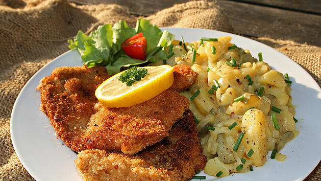 Wiener Schnitzel mit Kartoffelsalat