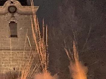 Die Kersbacher B&ouml;llersch&uuml;tzen beim Salut.