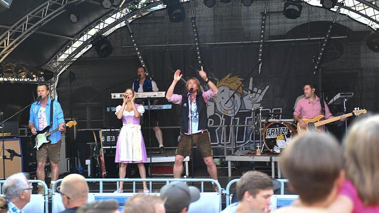 Fritz mit den Hits.Foto: Ronald Rinklef