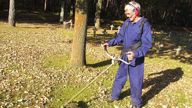 Benno Trost bei der Arbeit. Foto: Paul Ziegler