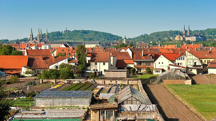 ie Gärtnerstadt ist Teil des Welterbes.  Foto: Zentrum Welterbe Bamberg/Jürgen Schraudner