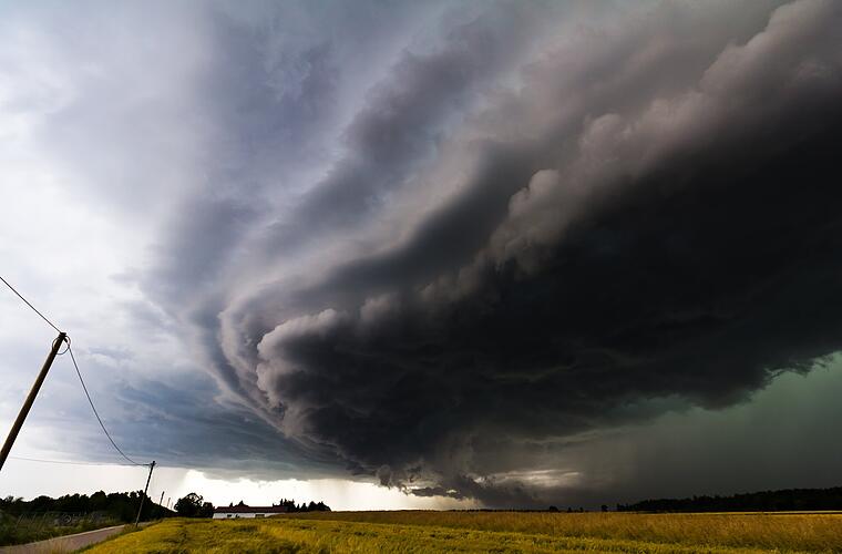 Aktuelle Unwetterwarnung in Franken: Gefahr durch starkes Gewitter