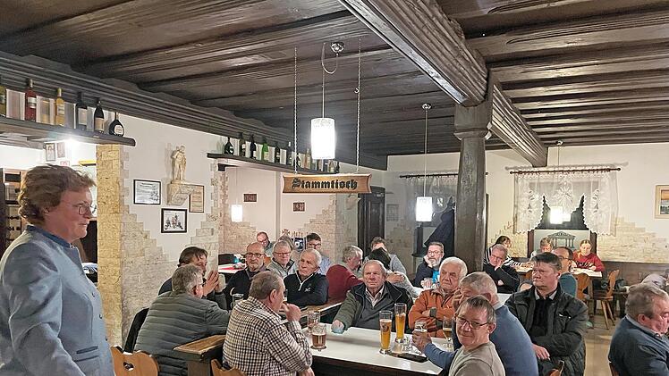 Vor vollem Haus in Weingarts sprach Monika Hohlmeier über eineinhalb Stunden lang.