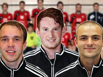 Jonas Hirning, Philipp Wolf und Sandro Karg verstärken die TSH in der anstehenden Bezirksoberliga-Saison. Nicht im Bild: Markus Wolf. Foto: privat