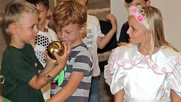 Das Märchentheater im Kindergarten Hallerndorf  Foto: Mathias Erlwein