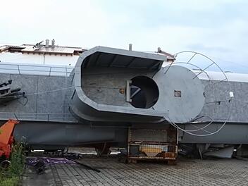 Unwetter in N&uuml;rnberg: U-Boot an Stra&szlig;e