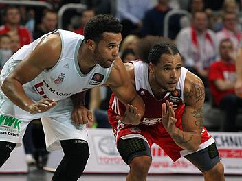 Die Brose Baskets verlieren den Krimi gegen die Bayern mit 75:76 und damit auch das Rennen um den ersten Platz. Foto: sportpress