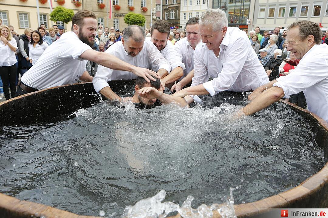 Gautschfeier 2015 der Mediengruppe Oberfranken in Bamberg