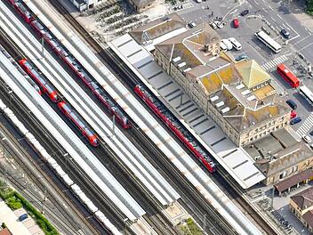 Auch ohne Ausbau wird die Bedeutung des Bamberger Bahnhofs als Verkehrsknotenpunkt deutlich zunehmen.  Ronald RInklef