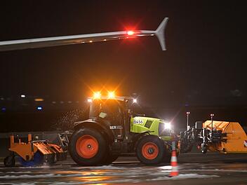 Winterwetter - Flughafen Berlin/Brandenburg