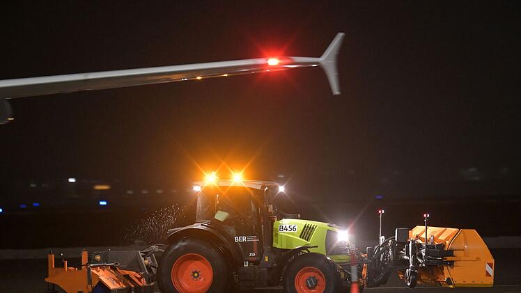 Winterwetter - Flughafen Berlin/Brandenburg