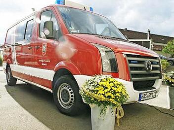 Das neue Mehrzweckfahrzeug der Feuerwehr Kirchaich  Foto: sw