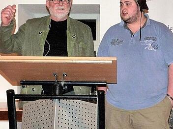 "Kevin und Pinsler" alias Nicolas Peter (rechts) und Werner Reißaus
