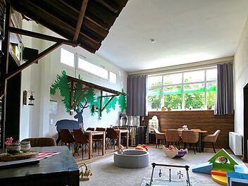 Im Familiencaf&eacute; Heddies f&uuml;hlen sich sowohl Kinder als auch Erwachsene gleicherma&szlig;en wohl.