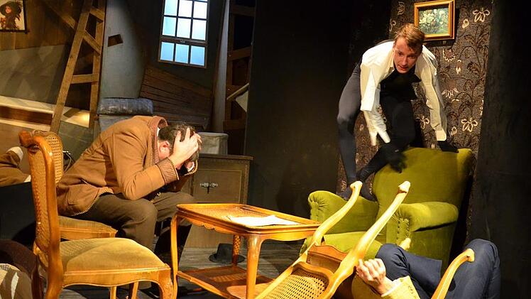 Franz Kafkas "Die Verwandlung”  im Theater Schloss Maßbach. Foto: Sebastian Worch