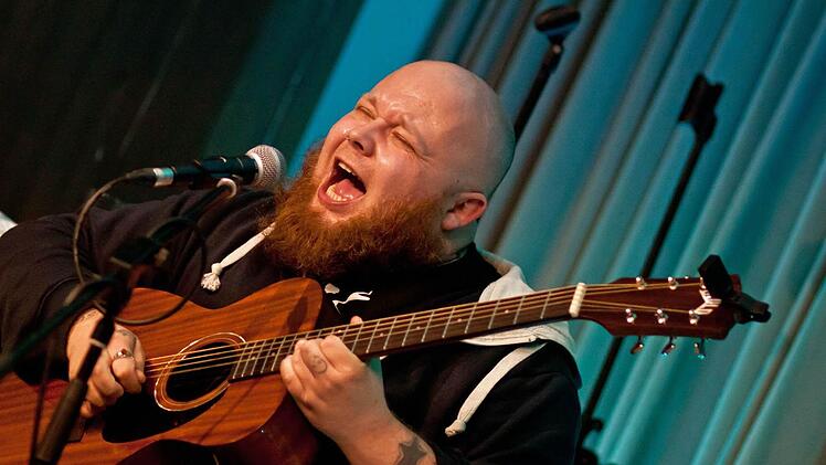 Tolle Stimme: Andreas Kümmert gastierte in Coburg. Foto: Jochen Berger