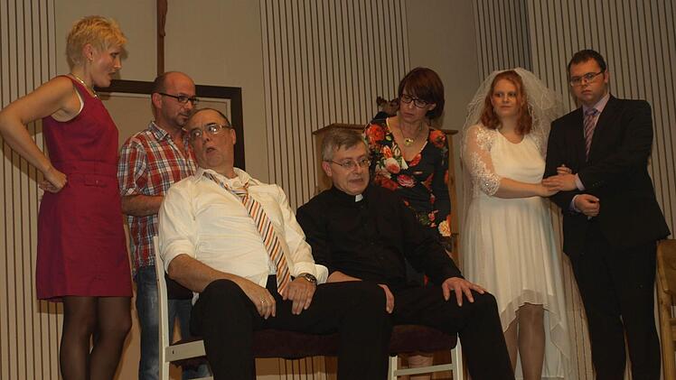 Aufführung der Laienspielgruppe des TSV Oerlenbach 2015. Foto: Stefan Geiger