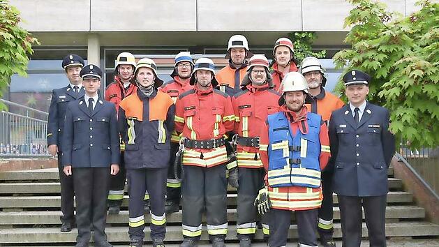 Die Mittelehrenbacher Feuerwehrleute haben ihre j&uuml;ngste Leistungspr&uuml;fung erfolgreich abgelegt.