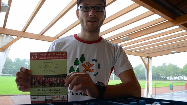 Opfert jede Menge Freizeit für den Wald- und Naturlauf: Tobias Wegner. Foto: Jürgen Schmitt