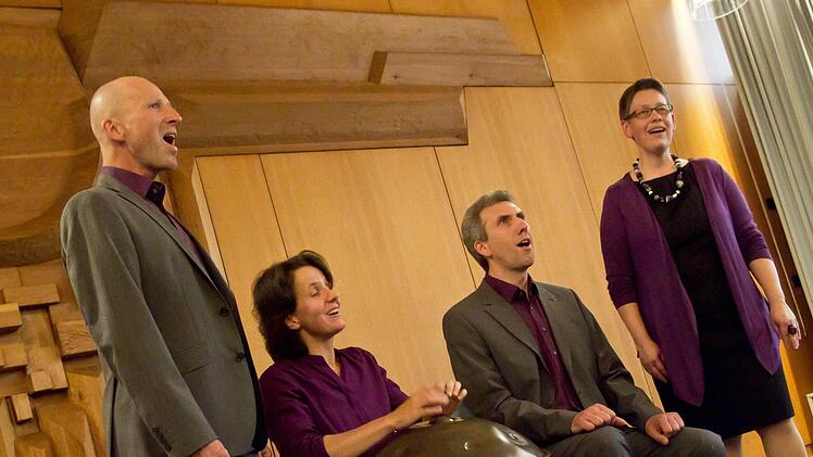 Das Vokalquartett "wirt4" gastierte in Neustadt. Foto: Jochen Berger