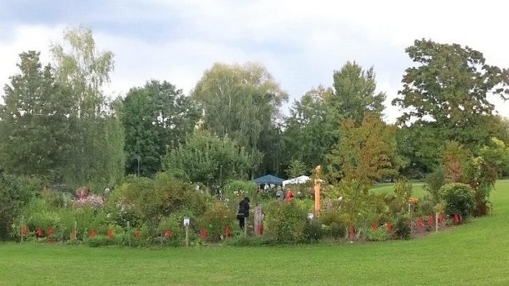 Das Pflanzen-Labyrinth besteht seit 25 Jahren.  Foto: privat