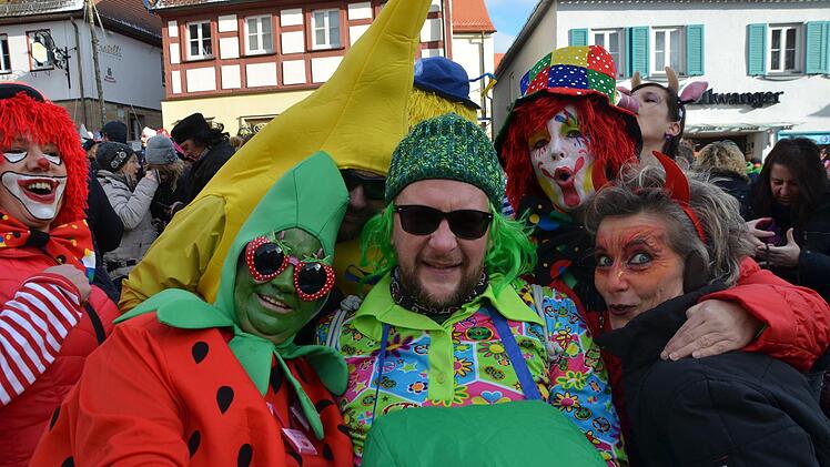 Bunt und schrill: Faschingsfreunde aus Herzogenaurach