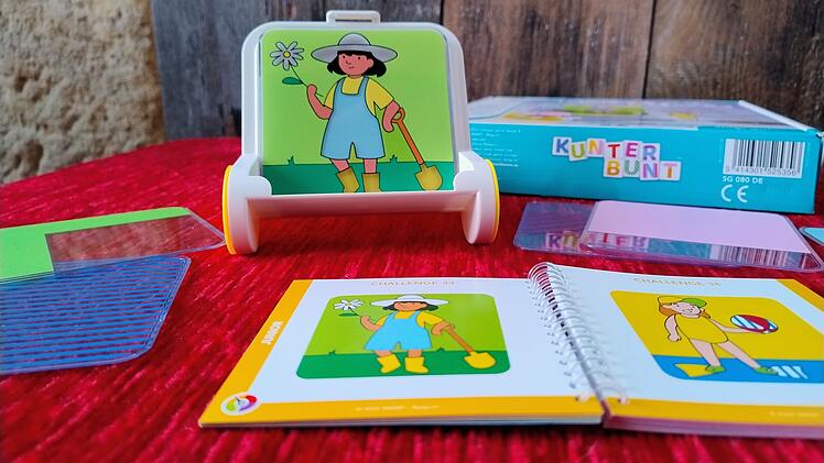 Kunterbunt von Smart Games im Test - Tolles Scheibenpuzzle für Kinder
