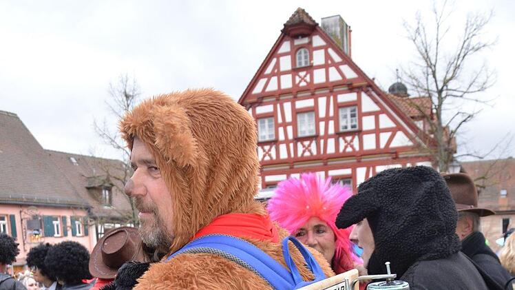 Markus mit seiner "Tragbar"