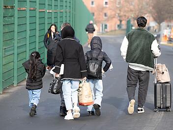 Fl&uuml;chtlinge in Erstaufnahmeeinrichtung