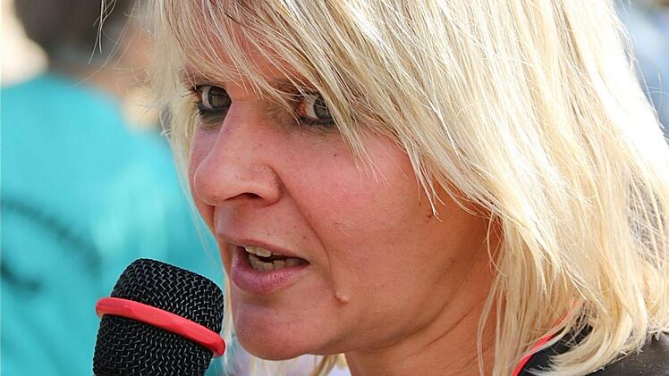 Kerstin Hänelt führte die Walkinggruppe an.