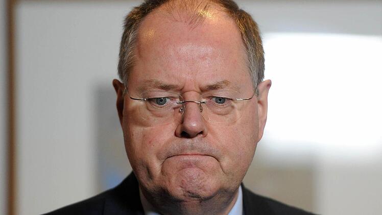 Der designierte Kanzlerkandidat der SPD, Peer Steinbrück Foto: Britta Pedersen/dpa