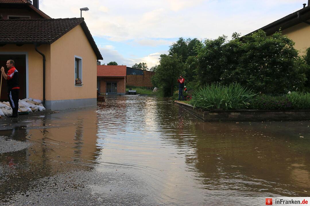Hochwasser in Rauhenebrach