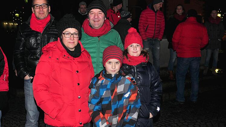 Einige hundert Bürger waren zum Neujahrsempfang der Stadt Haßfurt gekommen. Foto: Ulrike Langer