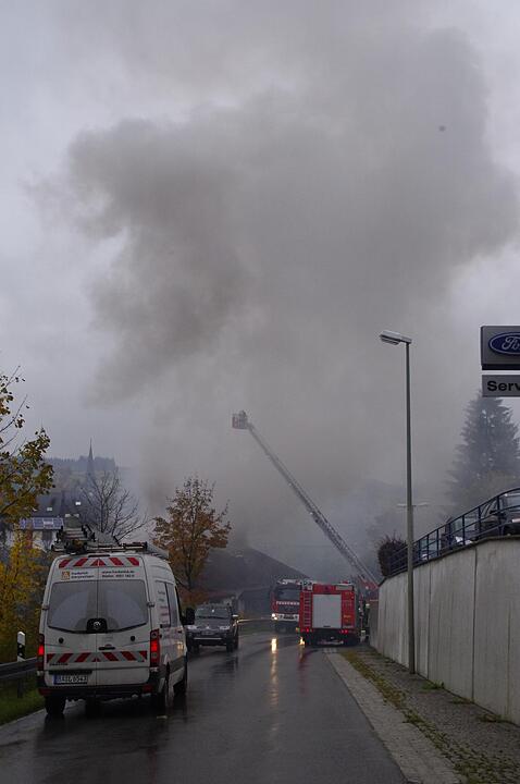 Brand in ehemaliger Disco in Windheim
