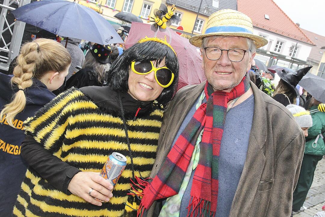 Narrentreiben in Stadtsteinach 2024