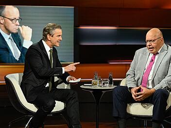 Am Donnerstagabend war Peter Altmaier (rechts) bei "Markus Lanz" zu Gast.