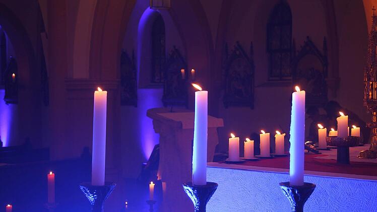 "Nacht der Lichter" in der Kirche "Unsere LIebe Frau" Foto: Sonny Adam