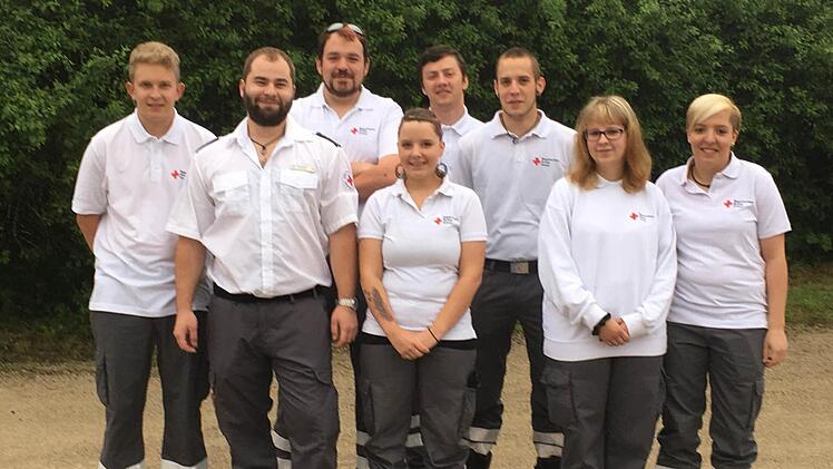 Die komplette Crew bei Rock im Park 2016. Foto: privat