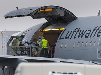 Nürnberg koordiniert Verlegung bayerischer Corona-Patienten - Luftwaffe im Einsatz
