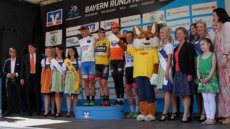 Die große Siegerehrung für die verschiedenen Wertungen in Ebern