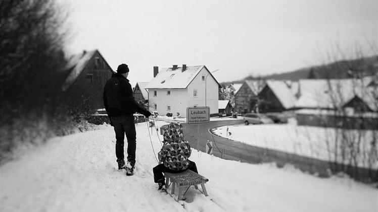 Schlittenherstellung in Leubach. Foto: Julia Raab