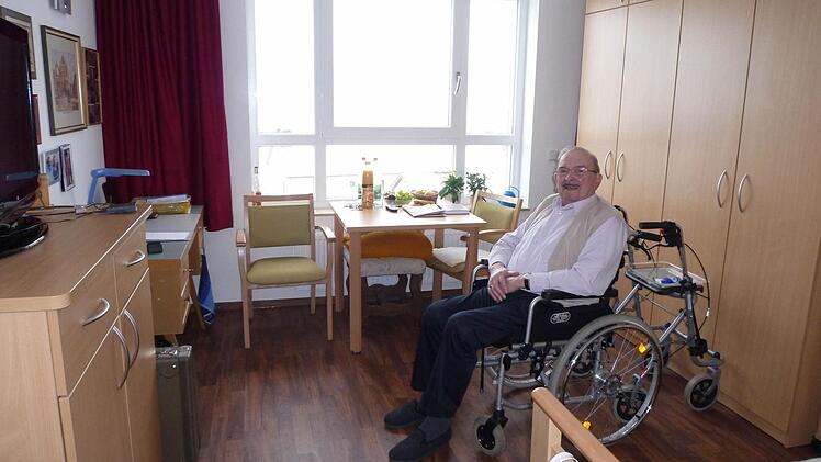 So modern und freundlich sind heute Pflegeheime eingerichtet.