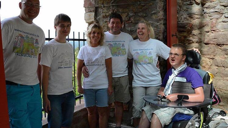 Die Familie steht hinter Julian und der Aktion Benni & Co.
