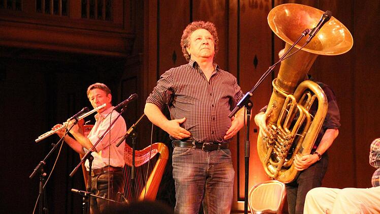 Christoph, Karl und Michael bei ihrem Auftritt im Bad Kissinger Regentenbau.  Foto: Ralf Ruppert