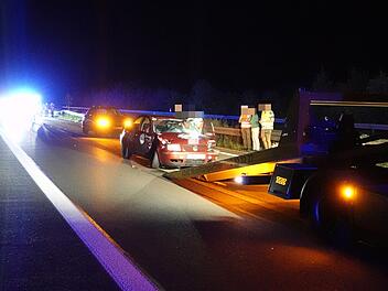 Unfall auf der A70: 100. Einsatz des Jahres für die Freiwillige Feuerwehr Haßfurt