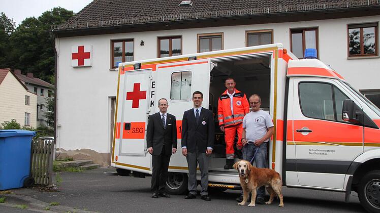 Die Rettungswache in Bad Brückenau wird abgerissen und neu gebaut. Foto: Ulrike Müller