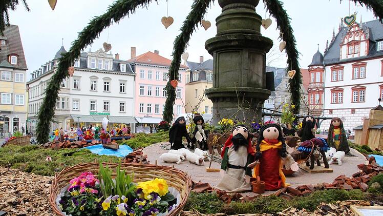 Der Spenglersbrunnen am MarktplatzFoto: Julian &Uuml;belhack